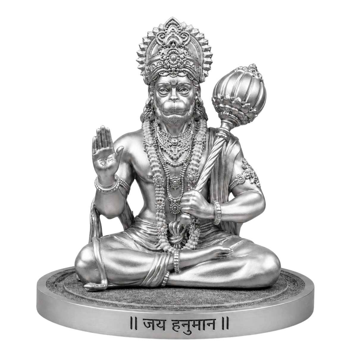 ANOKA Aashirwad Hanuman Silver idol