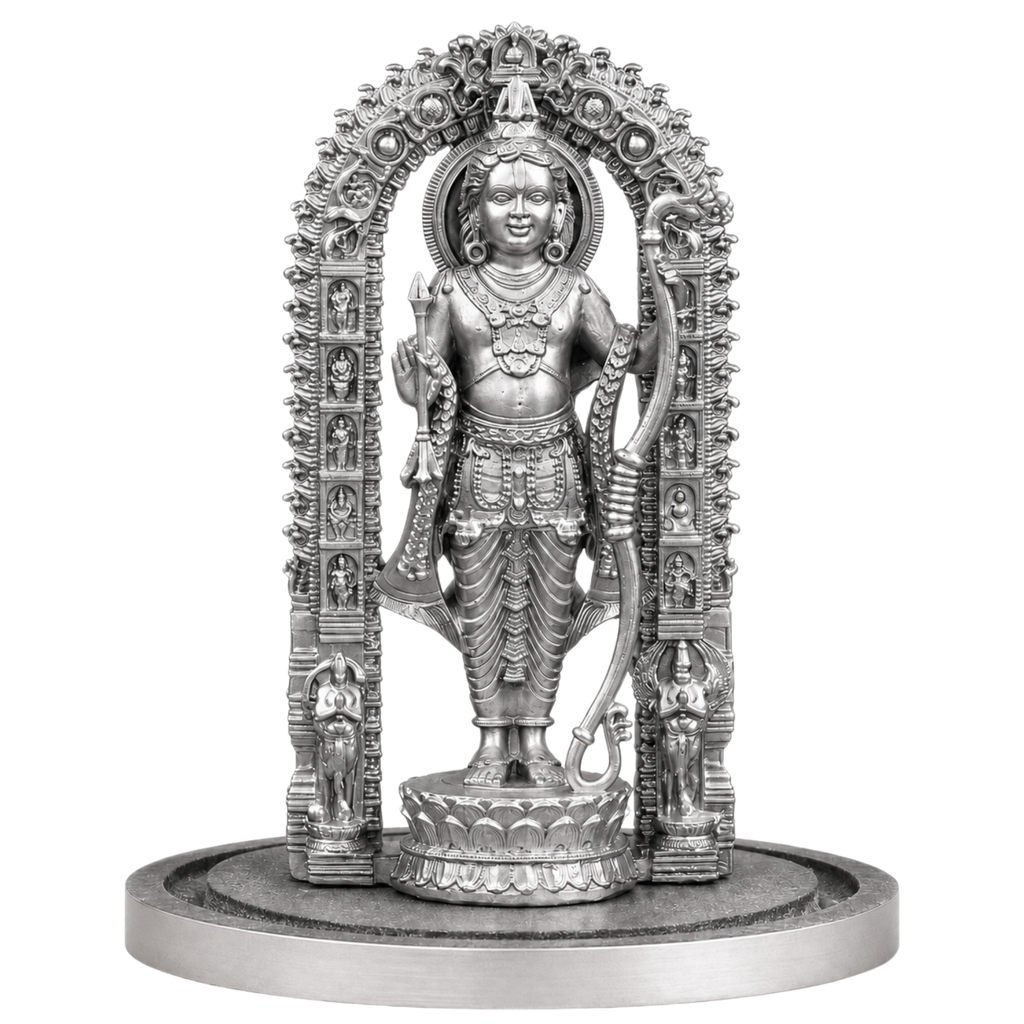 ANOKA Ayodhya Ram Silver idol