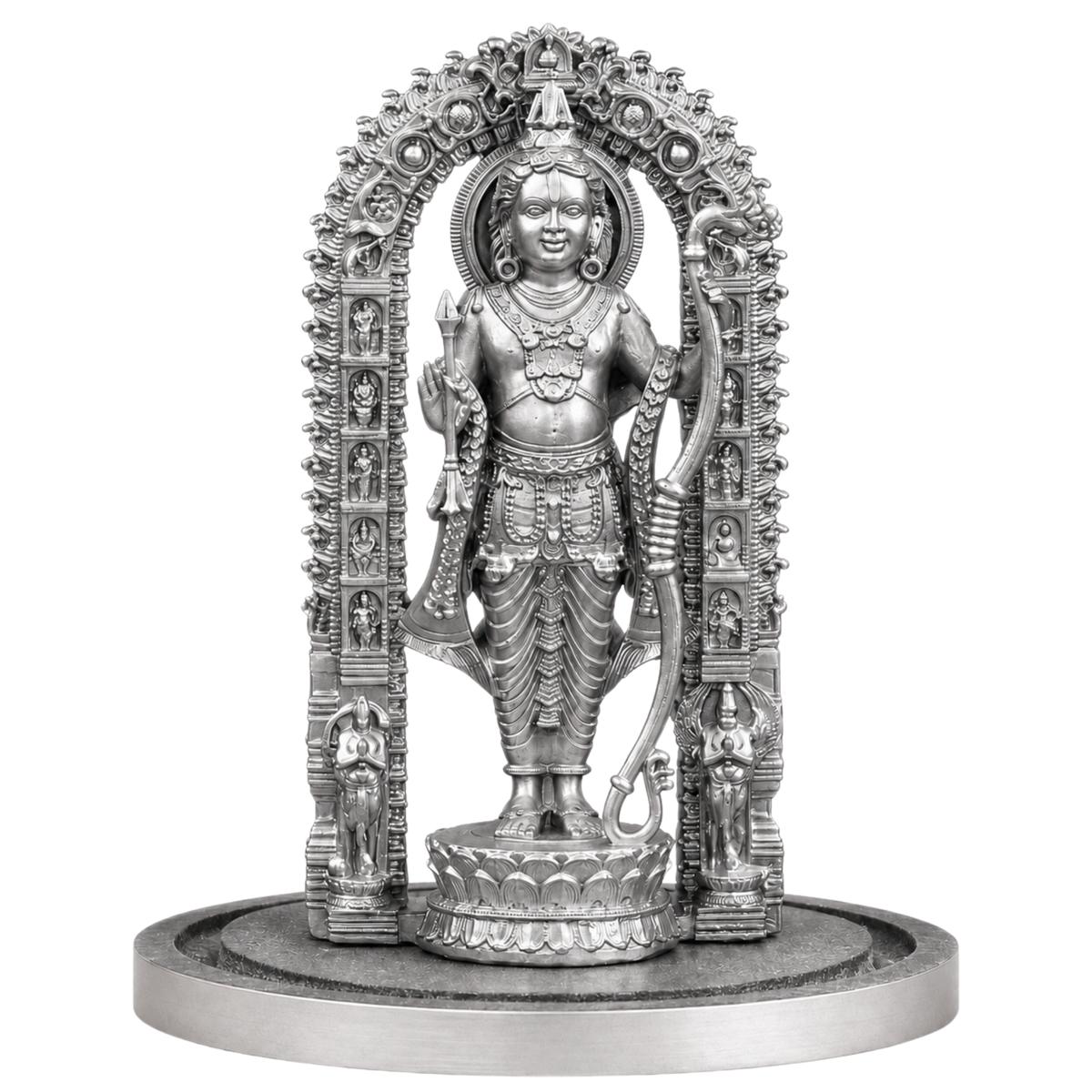 ANOKA Ayodhya Ram Silver idol