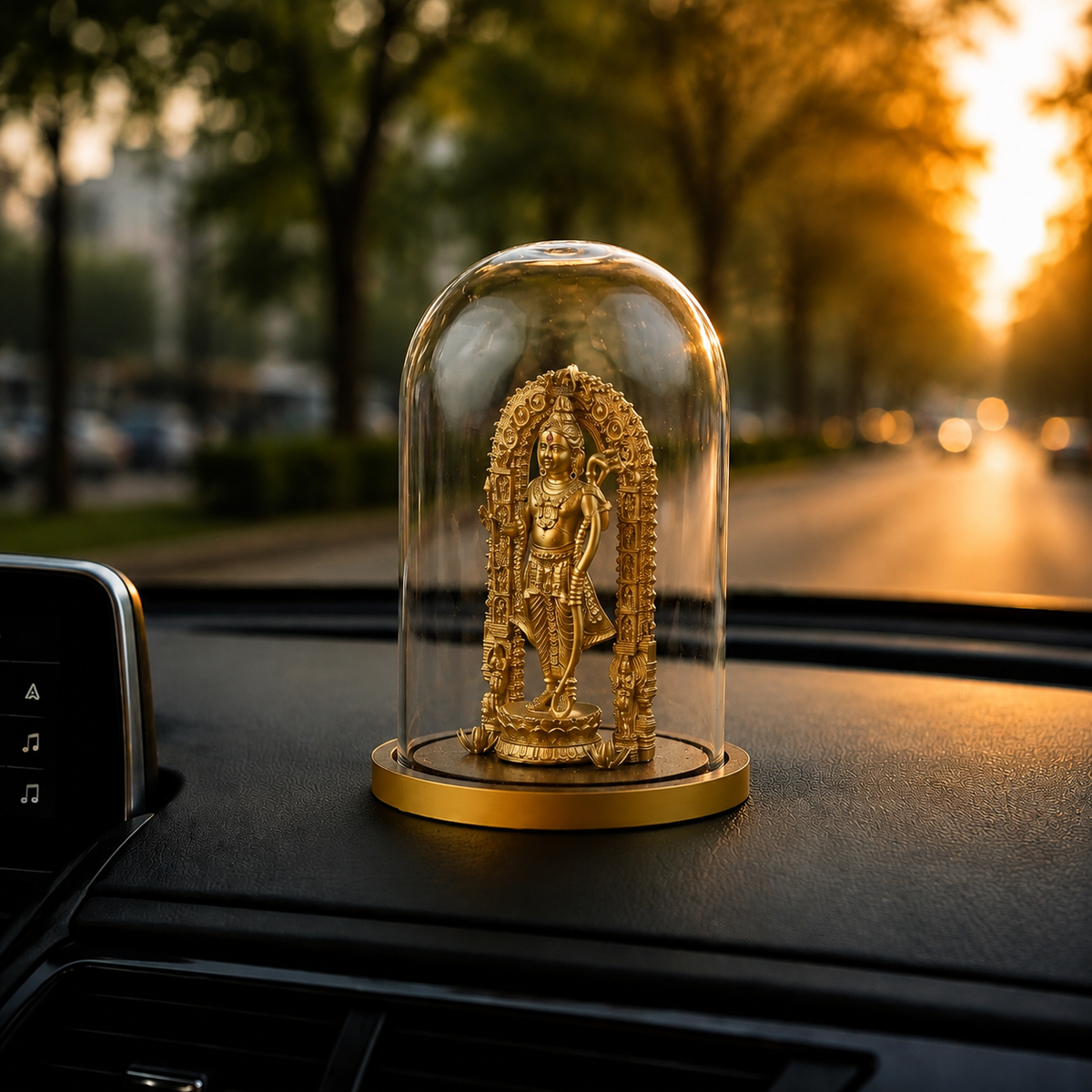 ANOKA Ayodhya Ram car dashboard placement