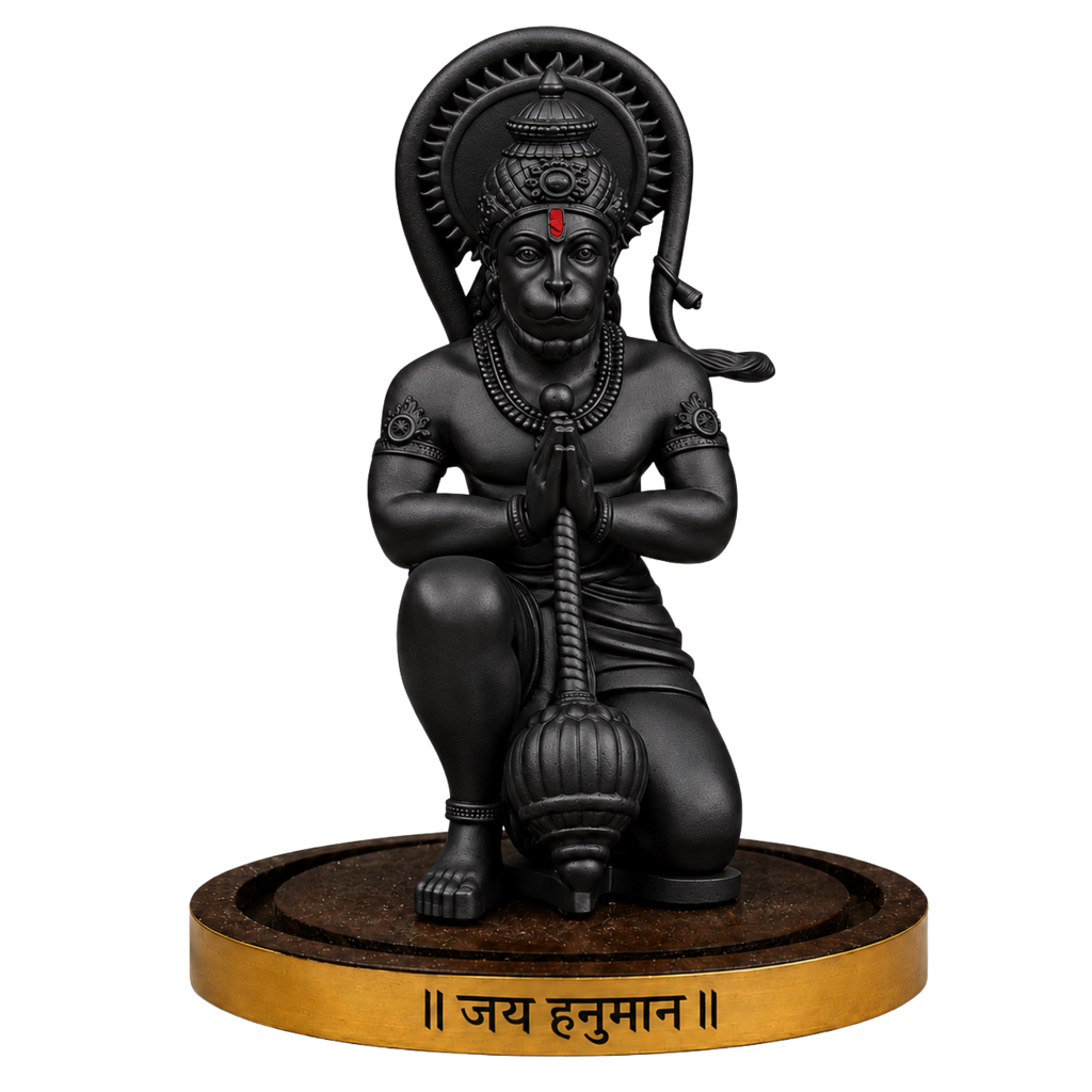 ANOKA Mahabali Hanuman Black idol