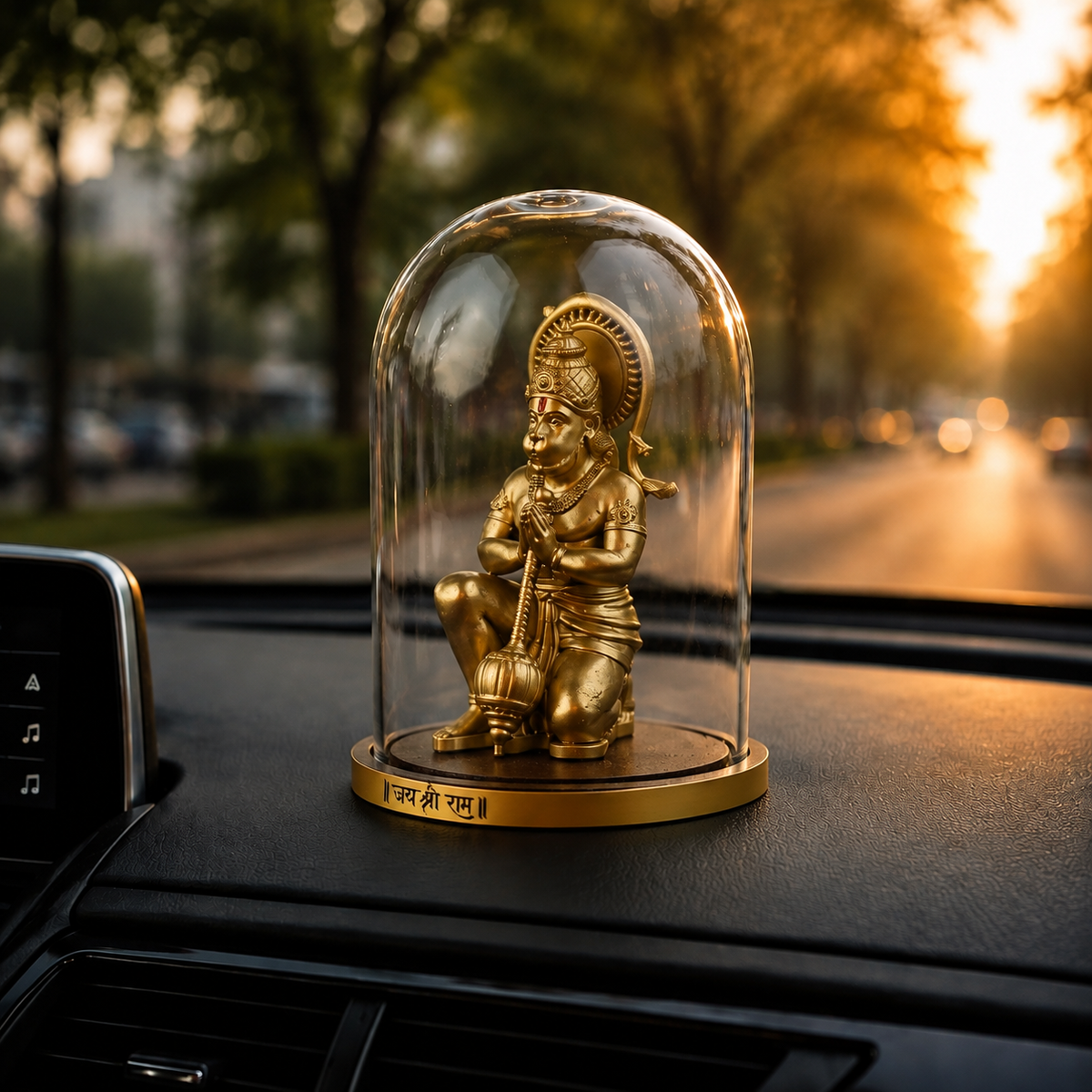 ANOKA Mahabali Hanuman car dashboard placement