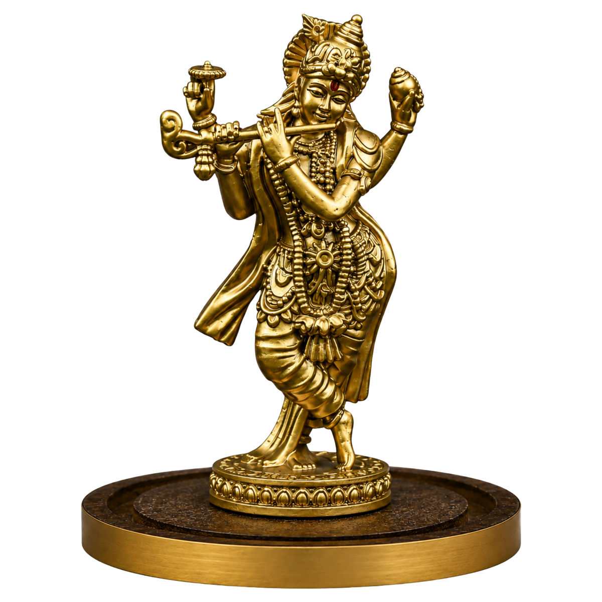 ANOKA Murlidhar Krishna Gold idol