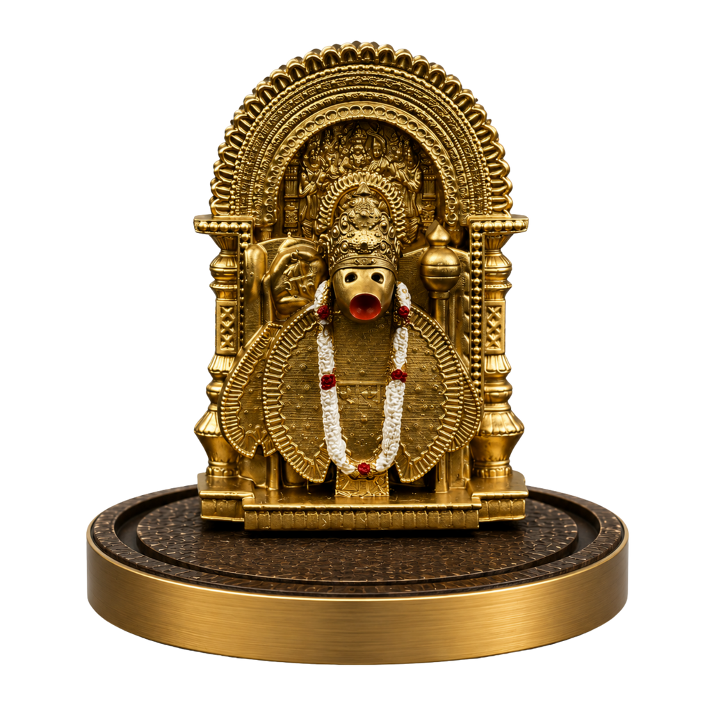 ANOKA Narsing Hanuman Gold idol