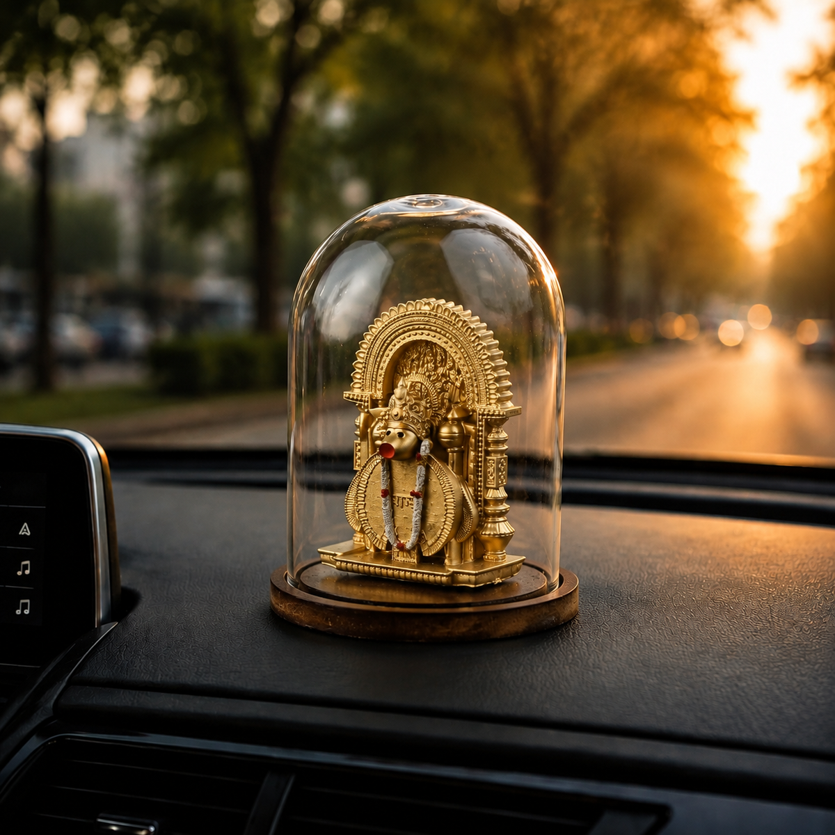 ANOKA Narsing Hanuman car dashboard placement