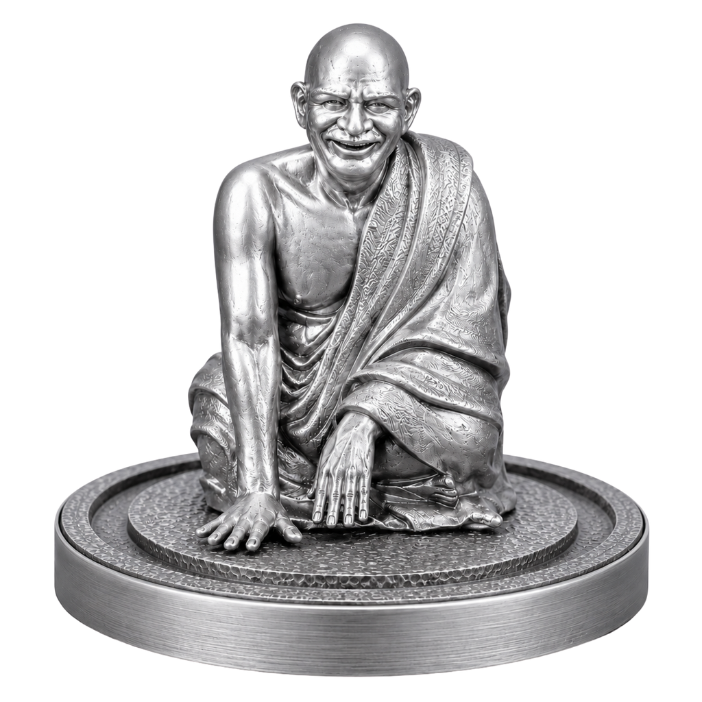 ANOKA Neem Karoli Baba Silver idol