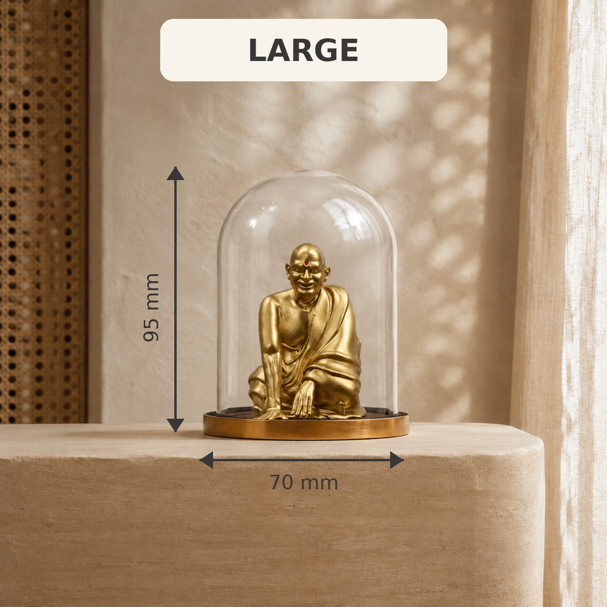 ANOKA Neem Karoli Baba Large dimensions 95x70