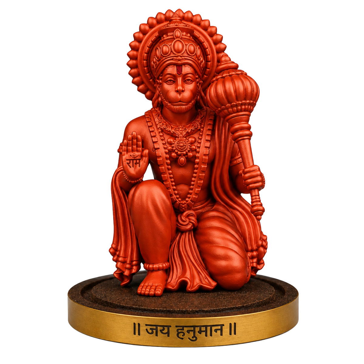 ANOKA Omkaar Hanuman Orange idol