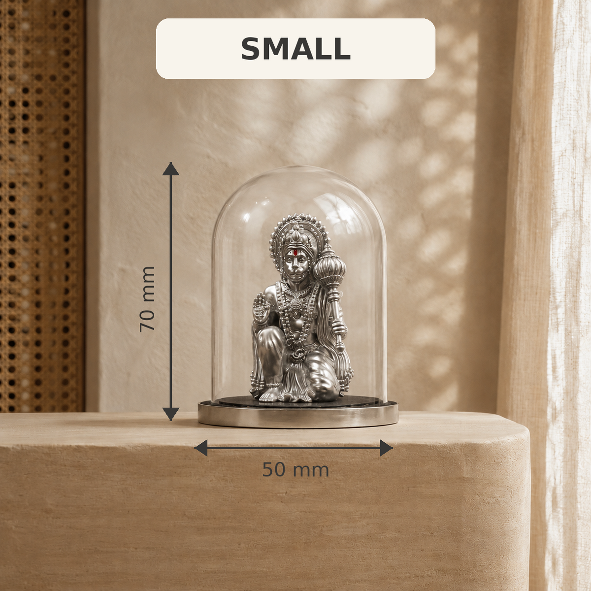 ANOKA Omkaar Hanuman Small dimensions 70x50