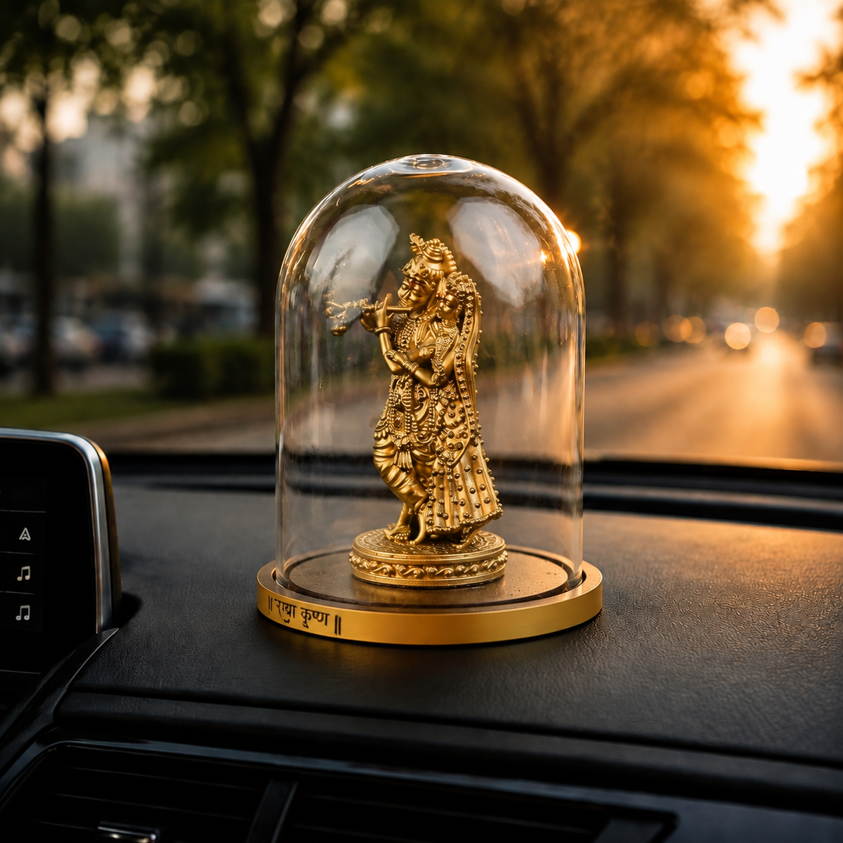 ANOKA Premmurti Krishna car dashboard placement