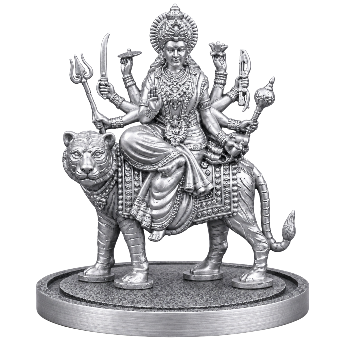 ANOKA Shakti Durga Silver idol