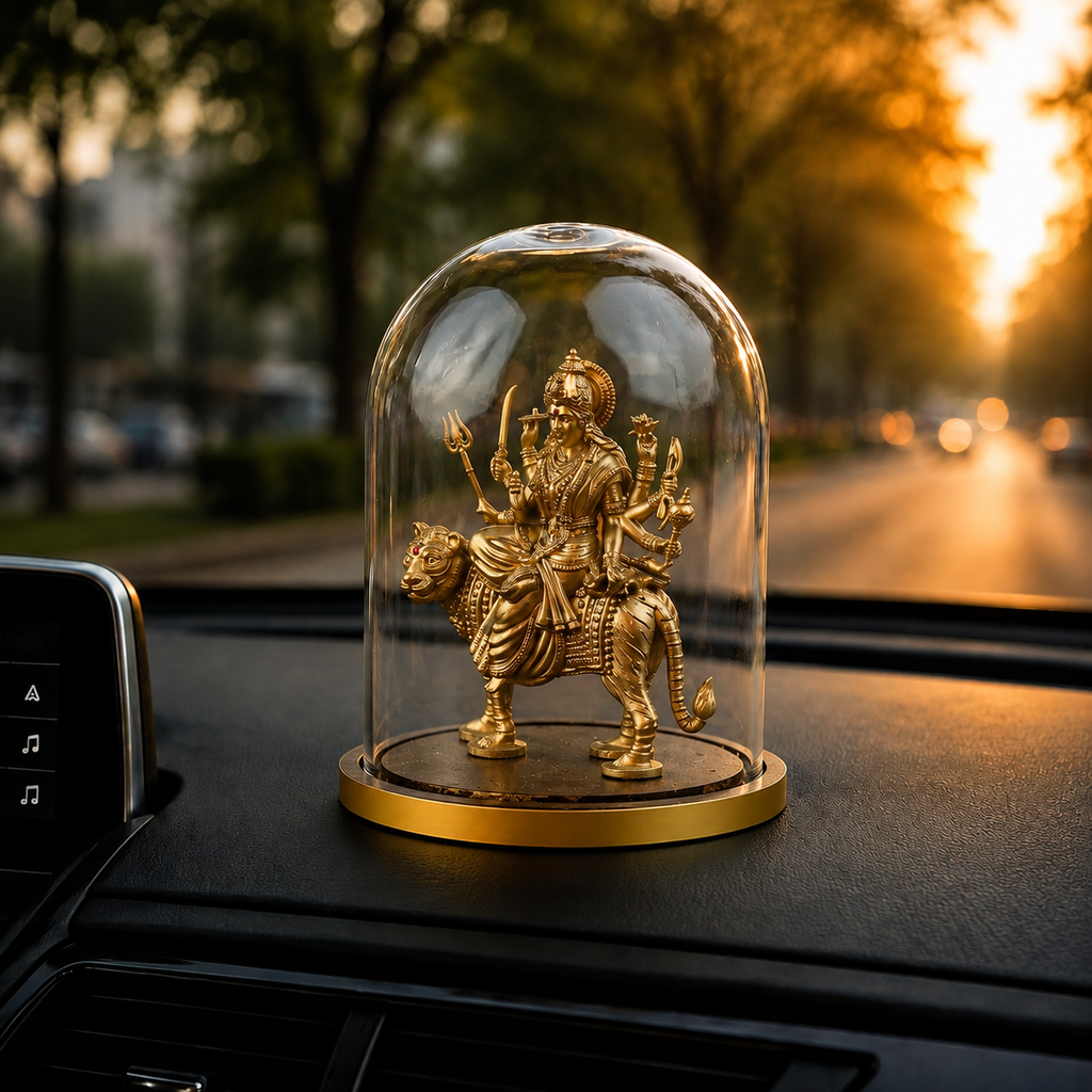 ANOKA Shakti Durga car dashboard placement
