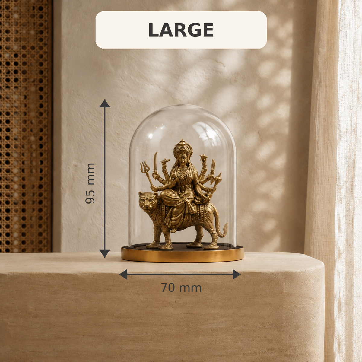 ANOKA Shakti Durga Large dimensions 95x70