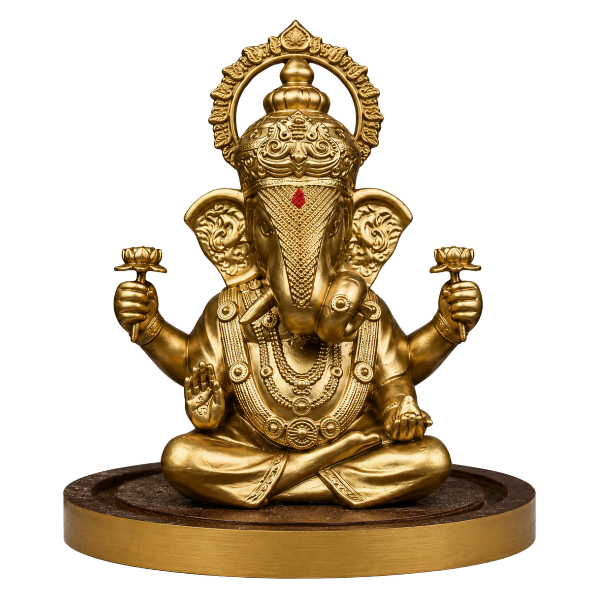 ANOKA Shakti Ganapati Gold idol