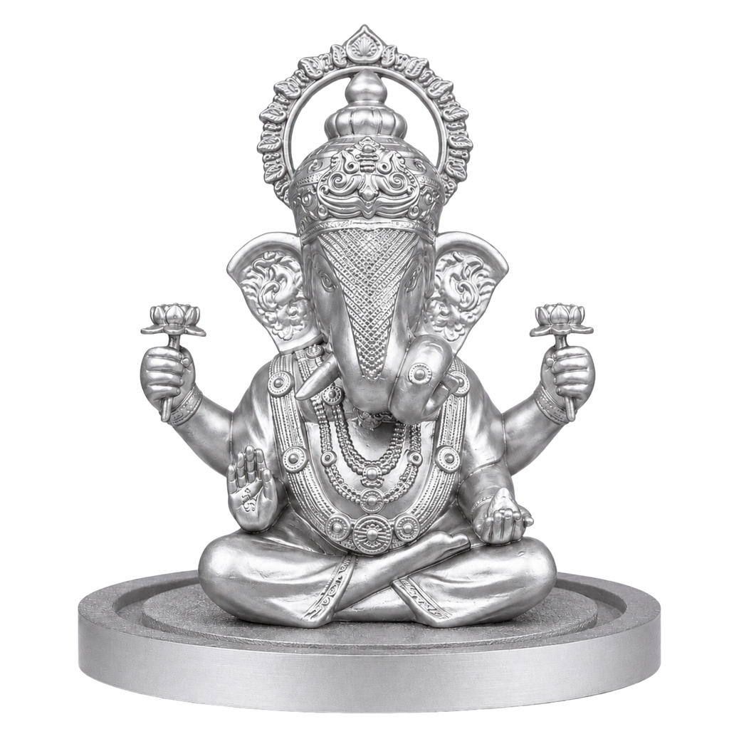 ANOKA Shakti Ganapati Silver idol