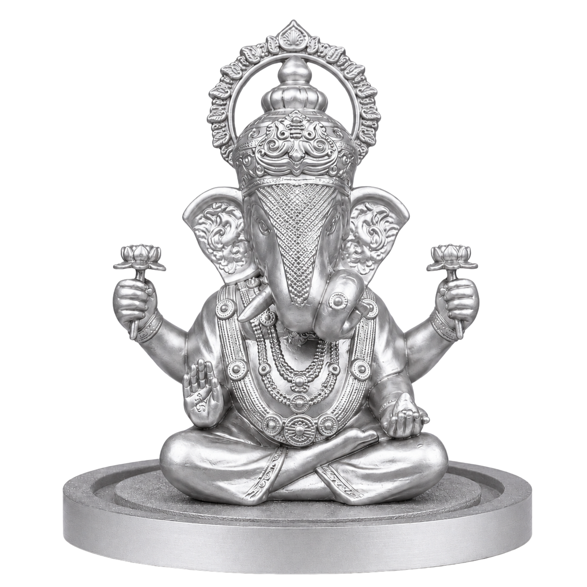 ANOKA Shakti Ganapati Silver idol