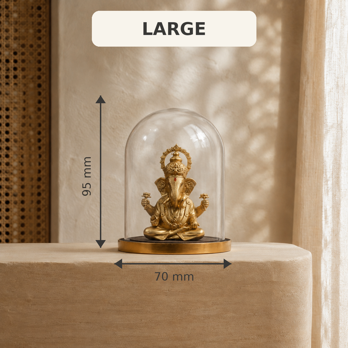 ANOKA Shakti Ganapati Large dimensions 95x70