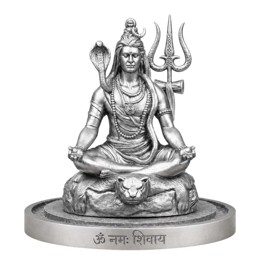 ANOKA Tapasvi Mahadev Silver idol