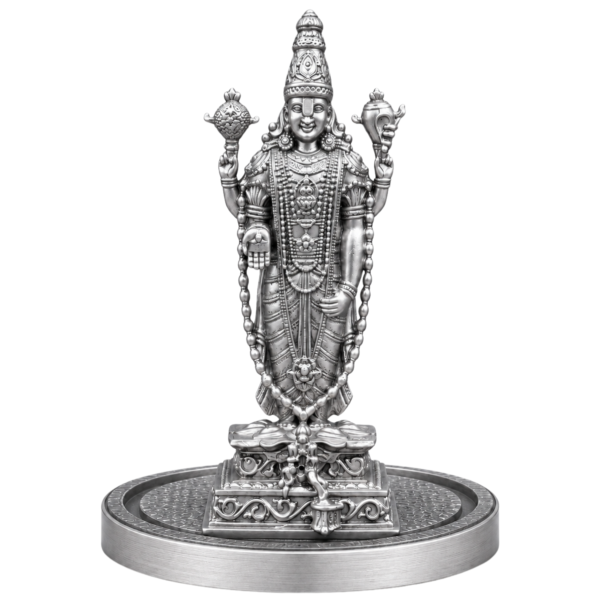 ANOKA Tirupati Balaji Silver idol