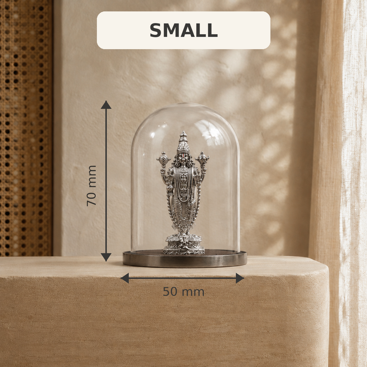 ANOKA Tirupati Balaji Small dimensions 70x50