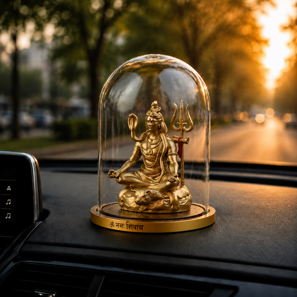 Tapasvi Mahadev by ANOKA on the same car dashboard